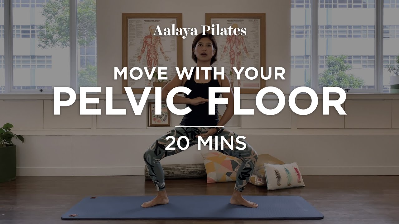 The Pelvic Floor - Pilates Matwork Beginner Series 4/10 - How to find and exercise your Pelvic Floor