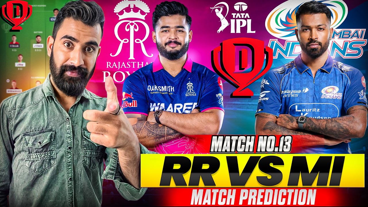 RR vs MI Dream11 Prediction | RR vs MI Match Prediction | Today Match Prediction | IPL 2026 |