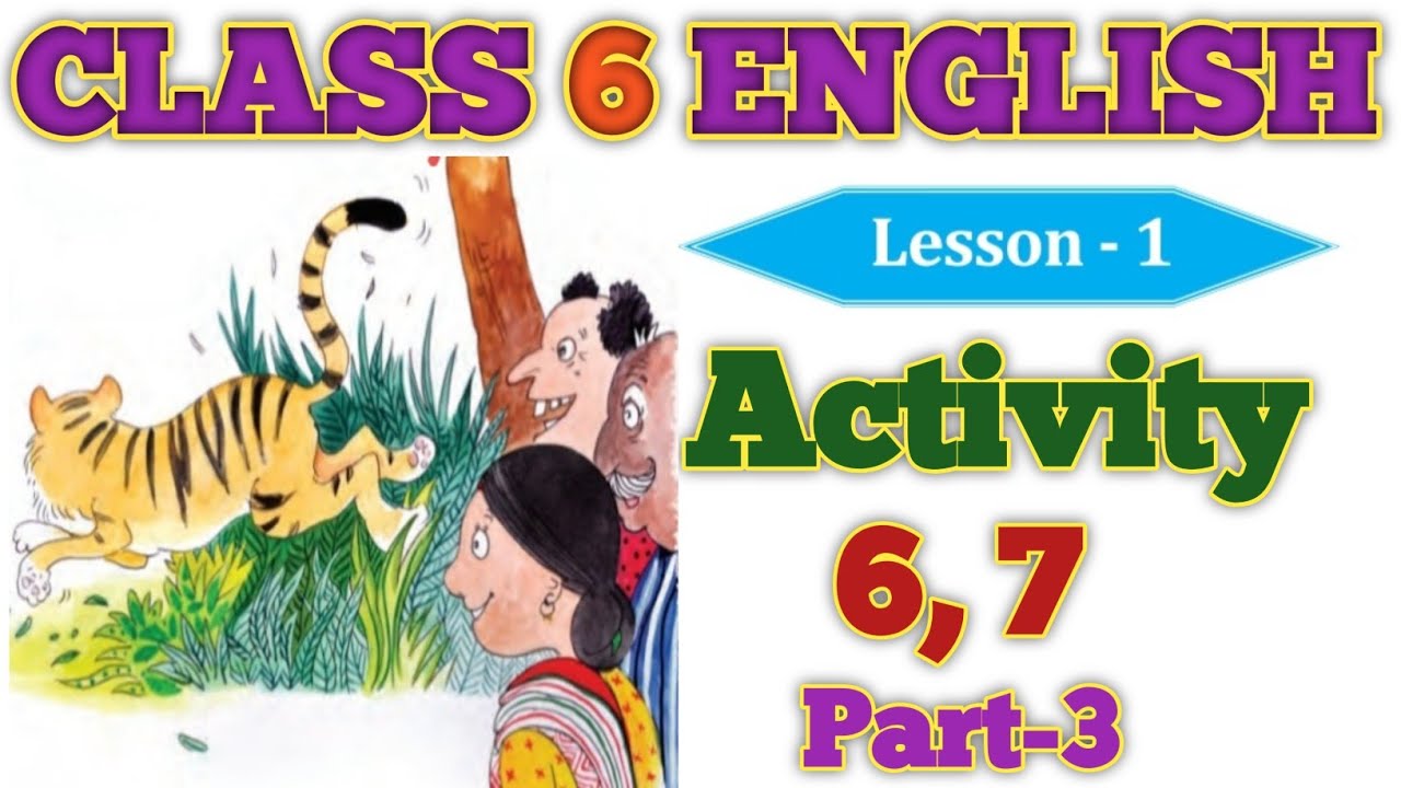 It all began with drip drip | class 6 lesson 1 all activity solve |  Class 6 lesson 1 activity 6 7