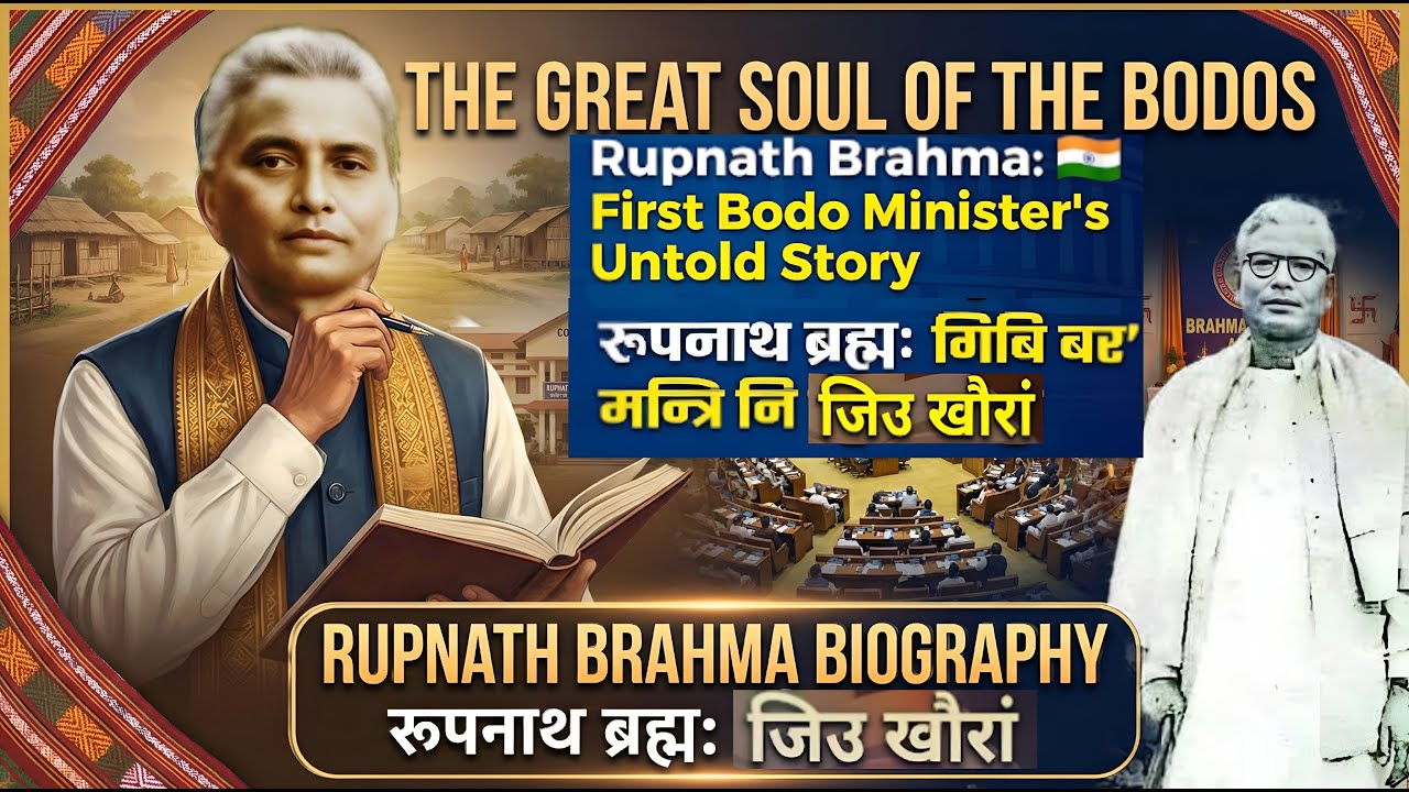 The Life of Rupnath Brahma: Visionary Leader & Pioneer of Assam | बोडो समाज के महानायक की कहानी