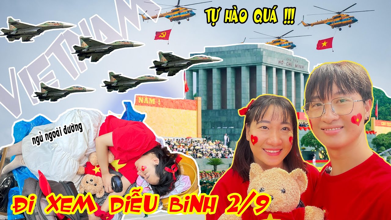 1 Ngày 1 Đêm Ngủ Ngoài Trời Để Xem Diễu Binh Ngày Quốc Khánh 2-9 