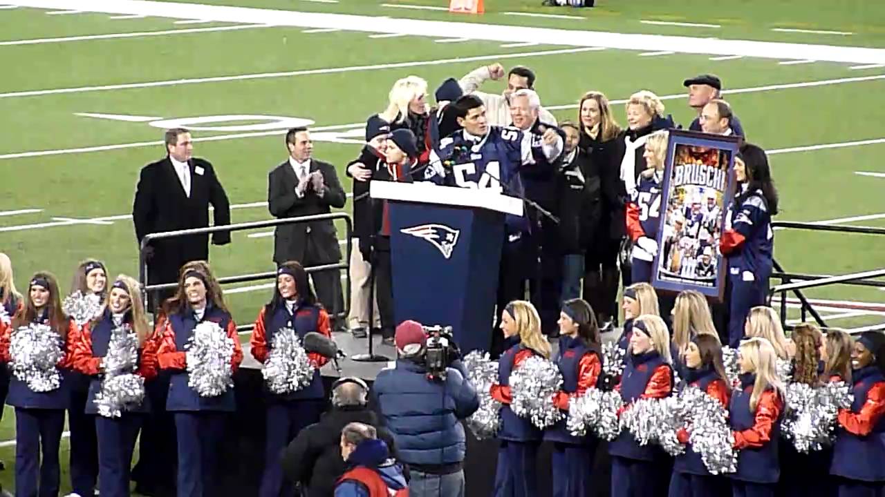Tedy Bruschi Night, 12/6/10, Monday Night Football halftime