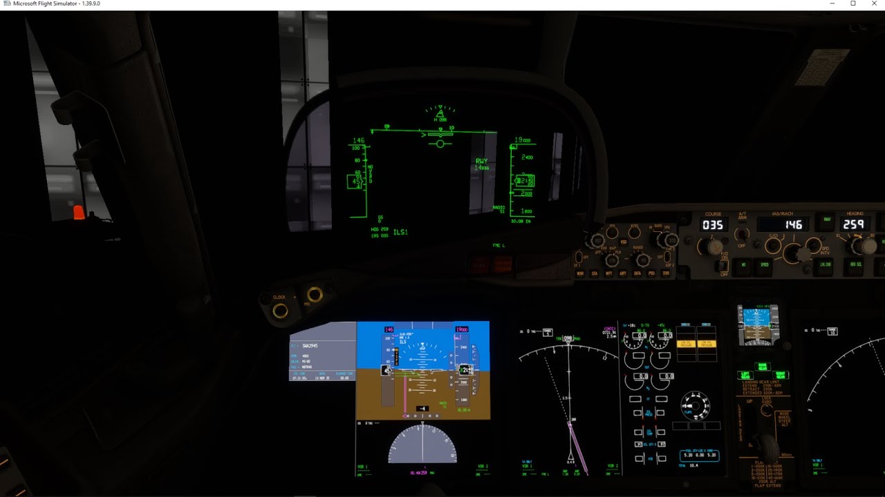 VATSIM SWA2945 Las Vegas - Ontario B737 MAX 8