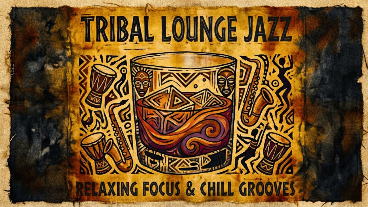 Deep Tribal Jazz Instrumental | Relaxing Focus & Chill Grooves