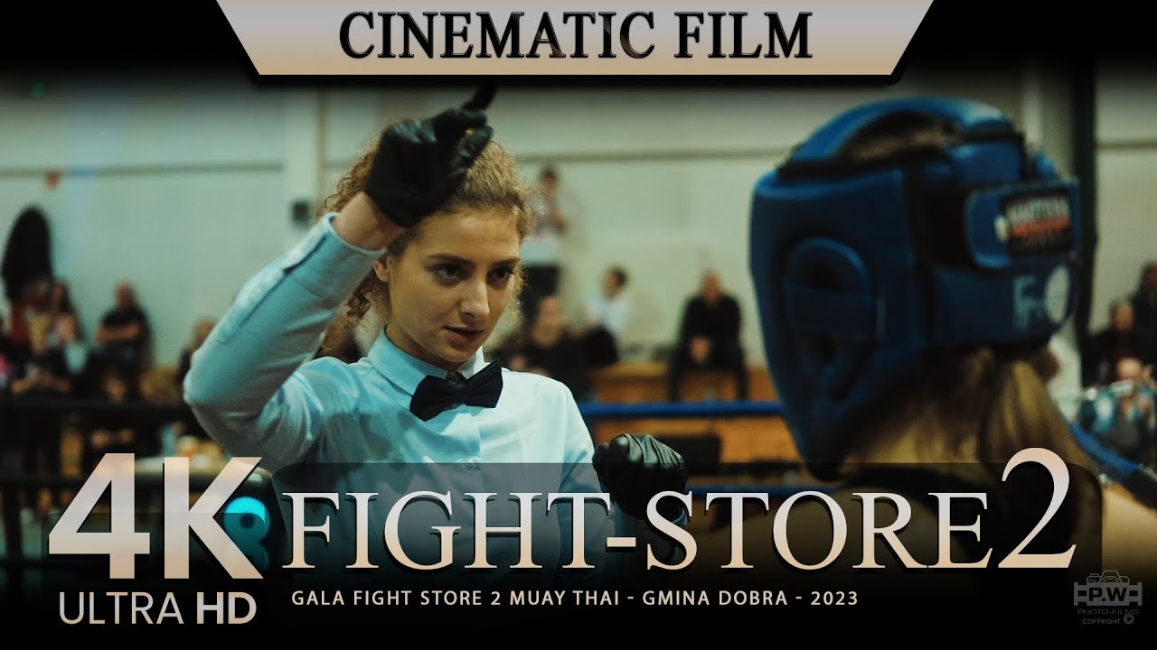 FIGHT STORE 2  , GALA , GMINA - DOBRA 2023 , RELACJA VIDEO , CINEMATIC 4K Muay Thai Fight Video
