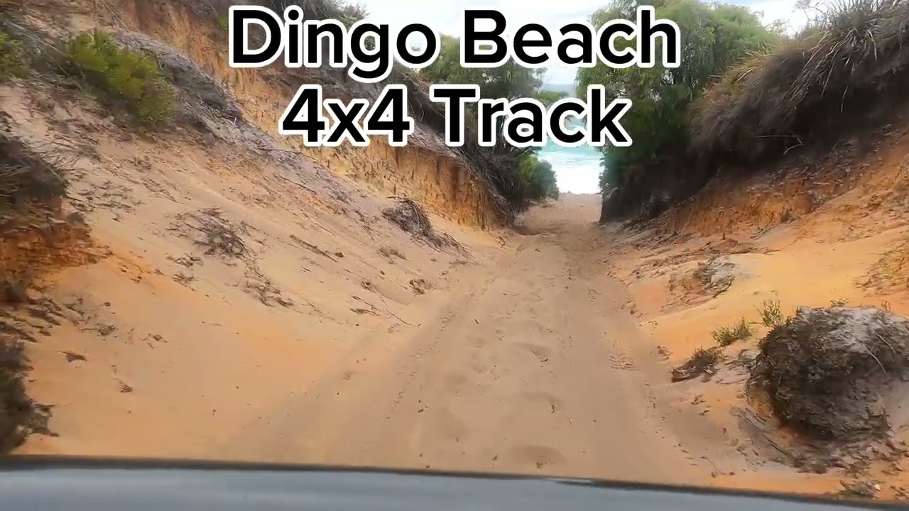 Dingo beach 4x4 Track western australia