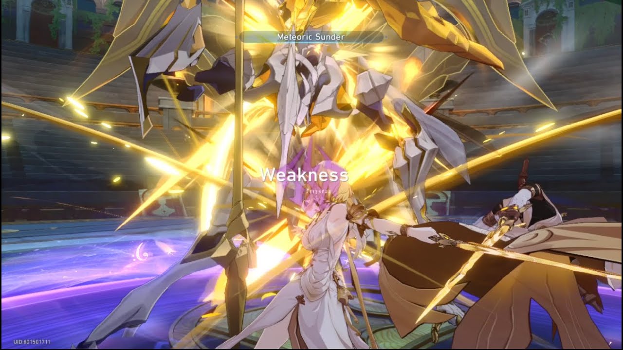 Honkai: Star Rail - MOC 12 Lance of Fury - F2P 6 costs 0 cycle - Aglaea x Tribbie
