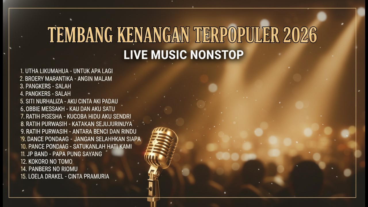 Tembang Kenangan Terpopuler 2026 | Lagu Nostalgia Indonesia Full Album Nonstop