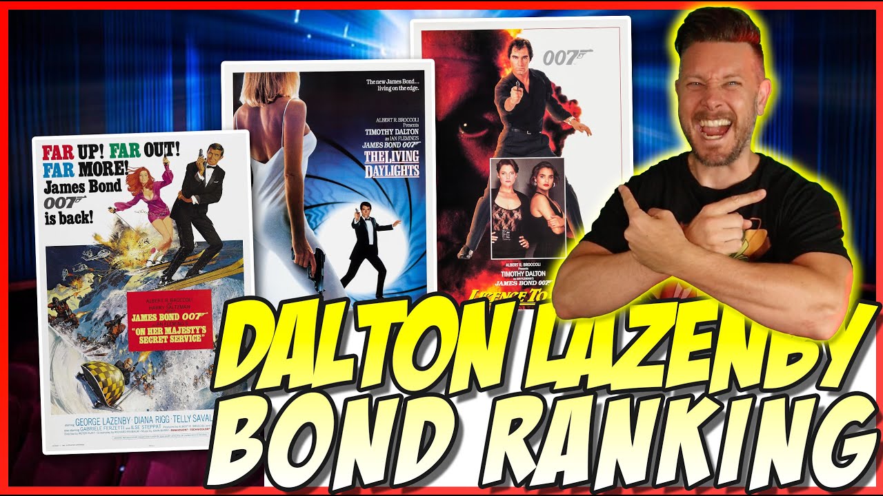 Dalton Lazenby James Bond Film Ranking (w/ Griffin Schiller of @FilmSpeak )