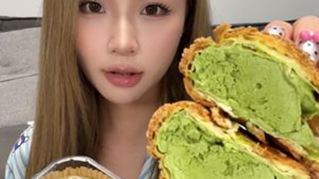 来 抹茶零食吃吃 #零食推荐 #零食分享 #甜品 #抹茶 #零食测评