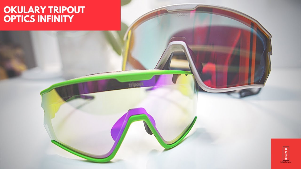 Tripout Optics Infinity - czy nowe okulary rowerowe polskiego producenta są ZAUWAŻALNIE lepsze?😎
