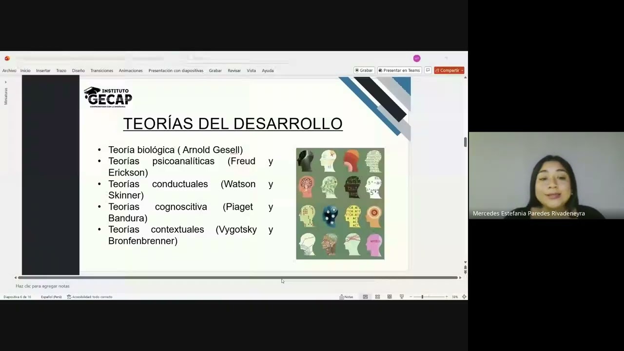 CLASE Nº1 - PSICOLOGÍA EN EL DESARROLLO INFANTIL Y ADOLESCENTE 