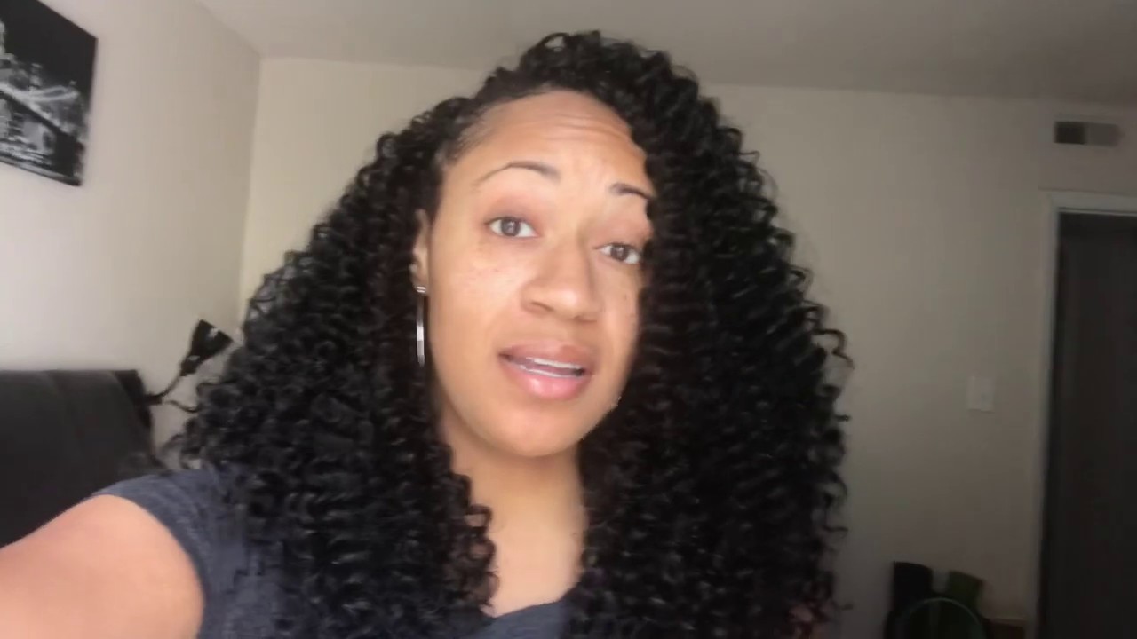 Crochet braids using Freetress water wave