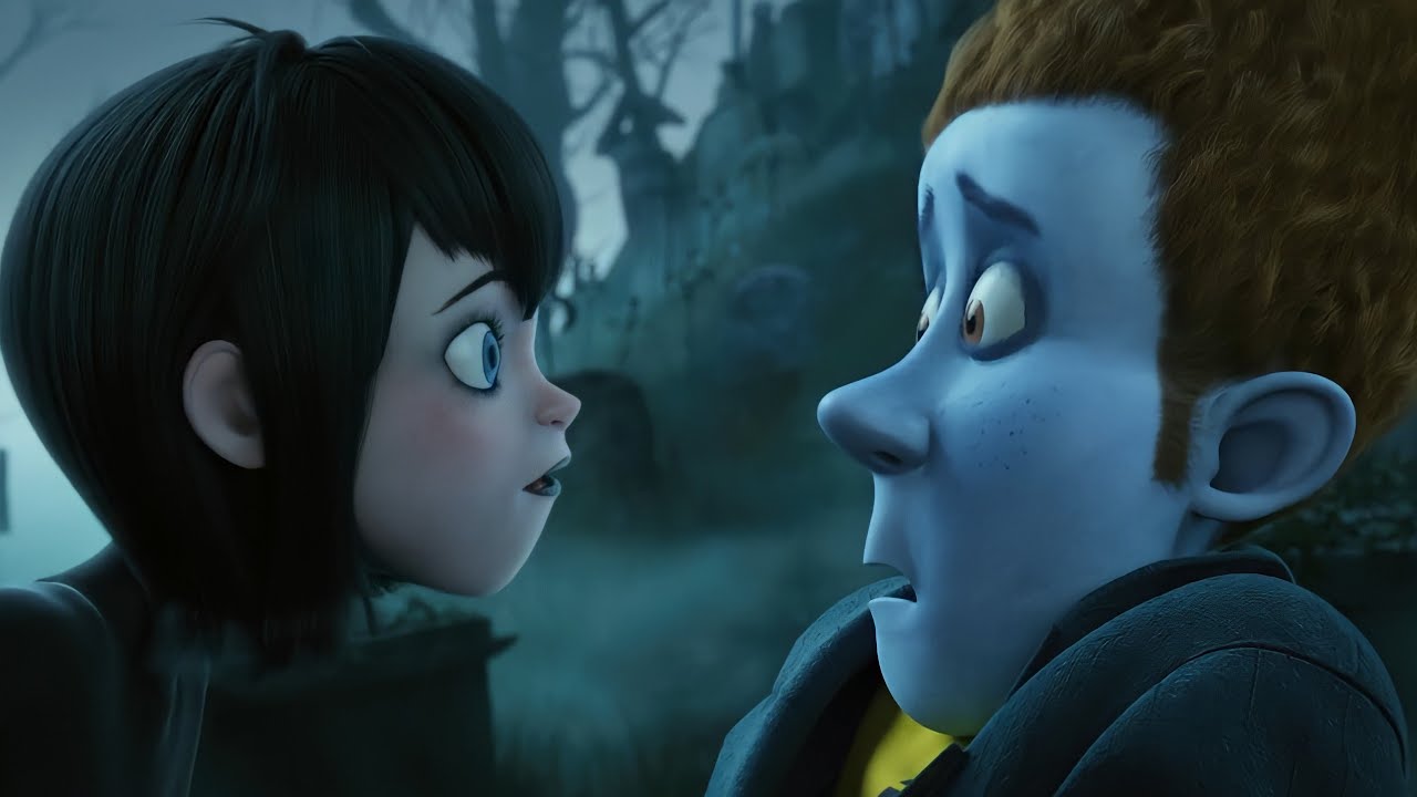 ولد بيحب مصاصة دماء وبيقرر انه يكمل حياته معاها Hotel transylvania