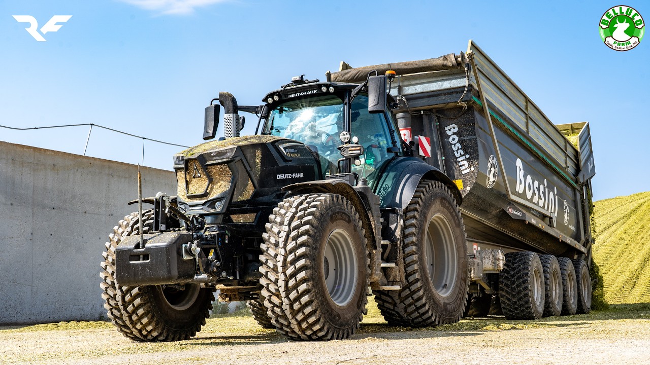 |Il Monte Ceroso della Belluco Farm| Trinciatura Mais XXL| NewHolland FR 920 & 12 File + 8 Rimorchi|