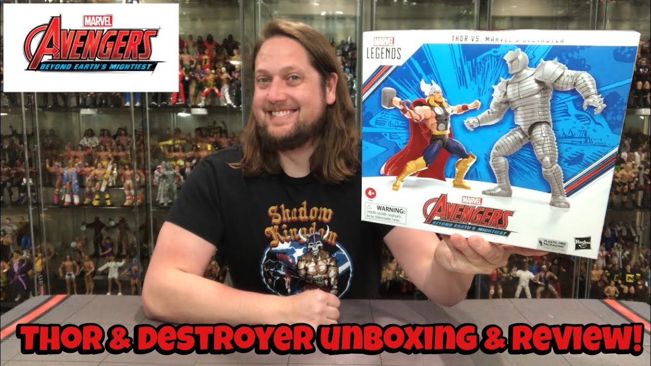 Thor & The Destroyer Avengers 60th Anniversary Marvel Legends Unboxing & Review!