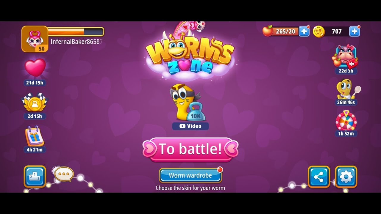 Wormzone.io Valentine day special gameplay | Biggest worm | Heart collection challenge #wormzone