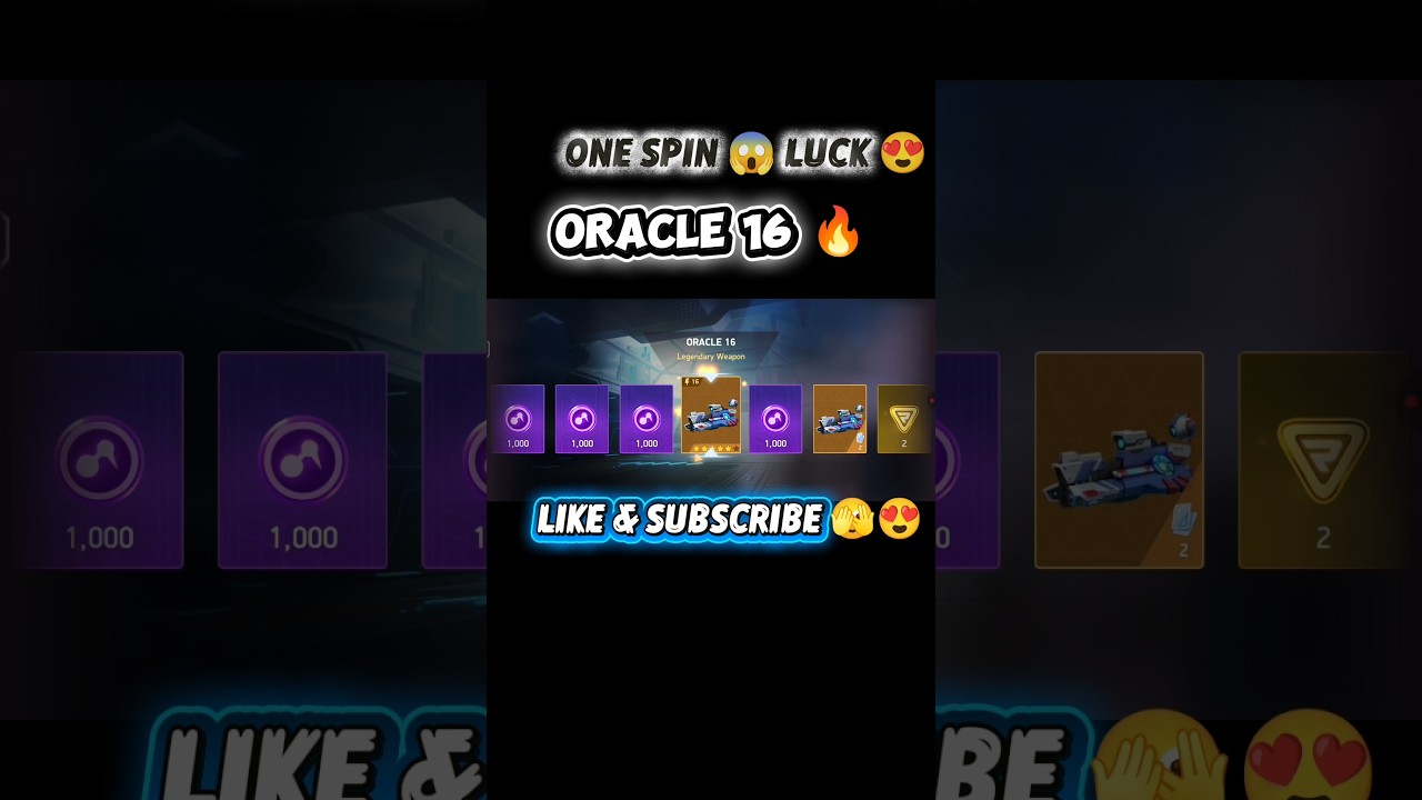LUCK OR TRICK? 😱🔥 ORACLE 16 IN 1 SPIN!! 🤩😉 #newpromocode #promocode #mafiamecharena #gaming#Oracle16
