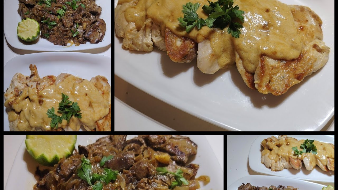 Foie et Escalope de Poulet à la Poêle 