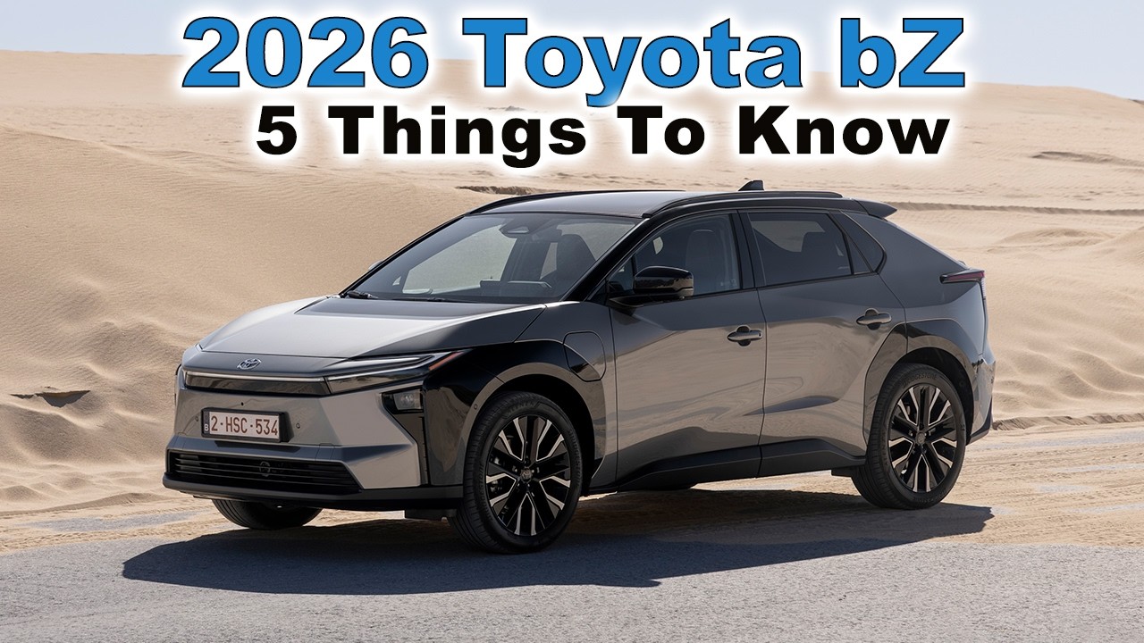 5 особенностей Toyota BZ 2026 года