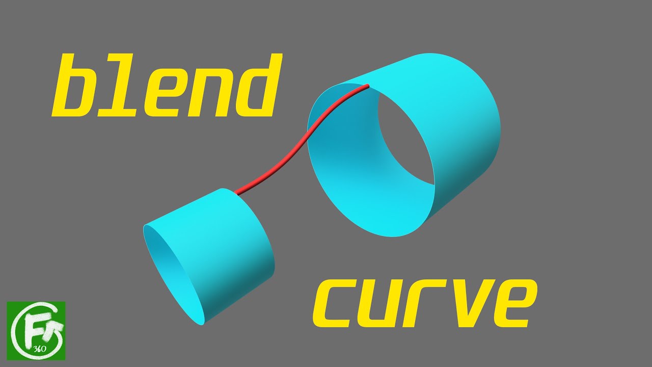 Fusion 360 | Новая функция эскиза — Blend Curve