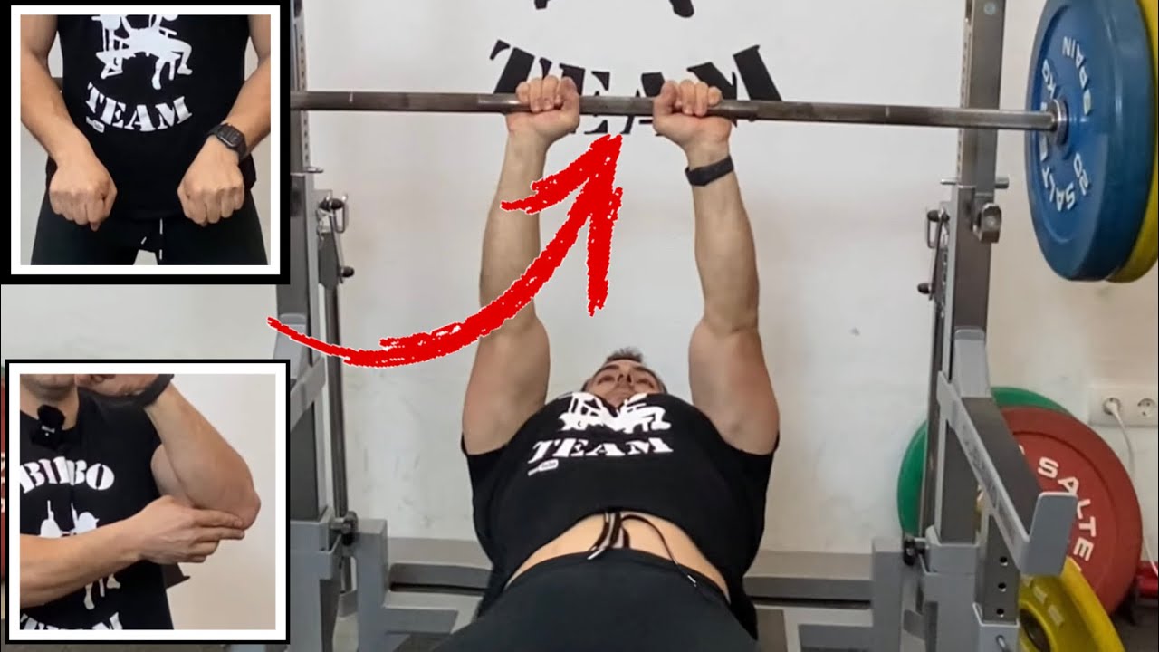PRESS CERRADO - con este truco gana fuerza y evita lesiones - ejercicio para triceps - bilboteam