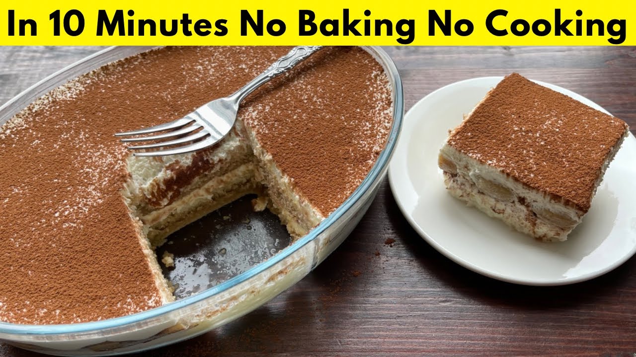 10 Minutes Cold Dessert | No Bake | No Cooking | No Eggs | No Gelatine 
