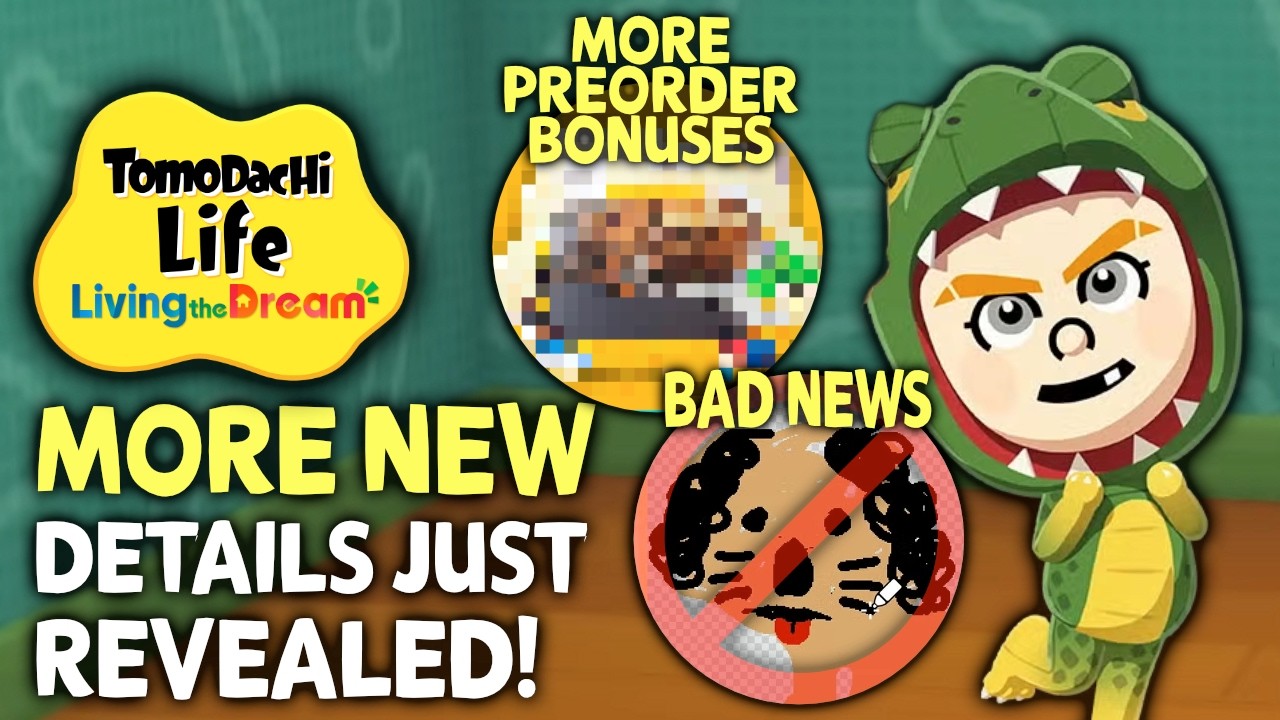 Tomodachi Life: Living The Dream News JUST Announced This Week!