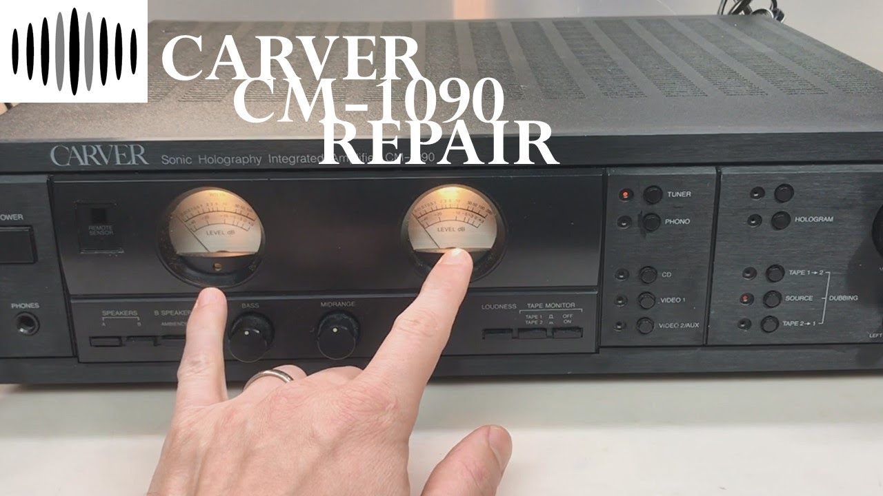 DR #35 - Ремонт интегрального усилителя Carver CM-1090