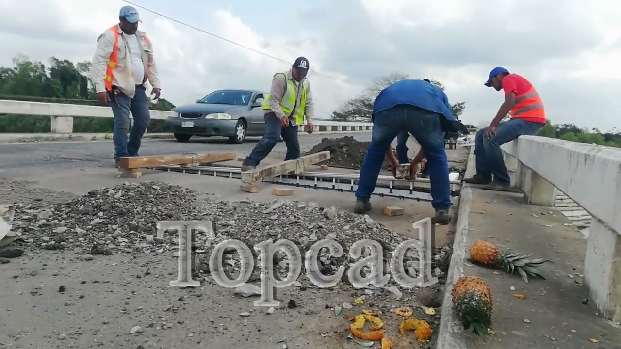 Construcción de Juntas de Dilatación Wok En Puente Carretero