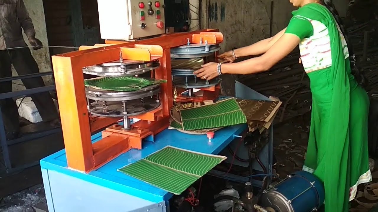 Paper plate making machine price | Automatic Pattal dona machine price | Buffet plate making machine