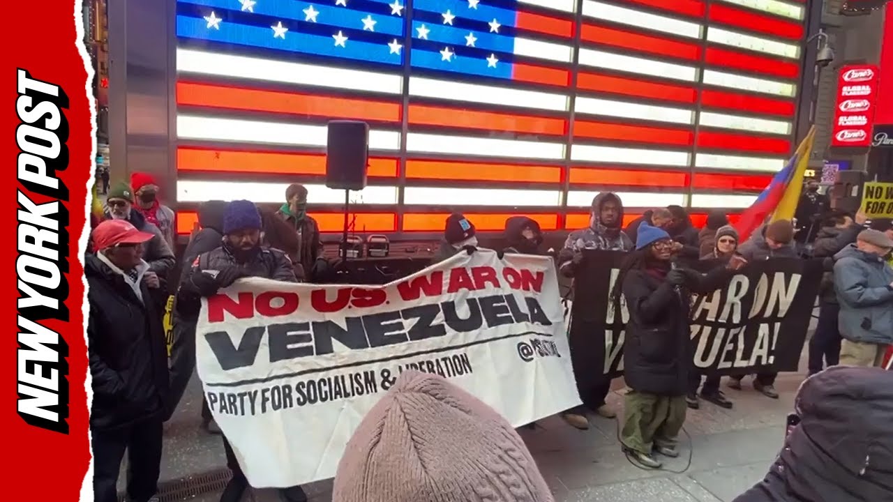 Thousands of US Protestors Demand No War: &lsquo;Hands off Venezuela now!&rsquo;