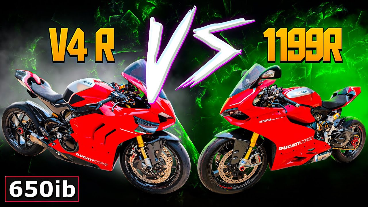 Ducati Panigale V4 R или 1199R | Что ЛУЧШЕ?