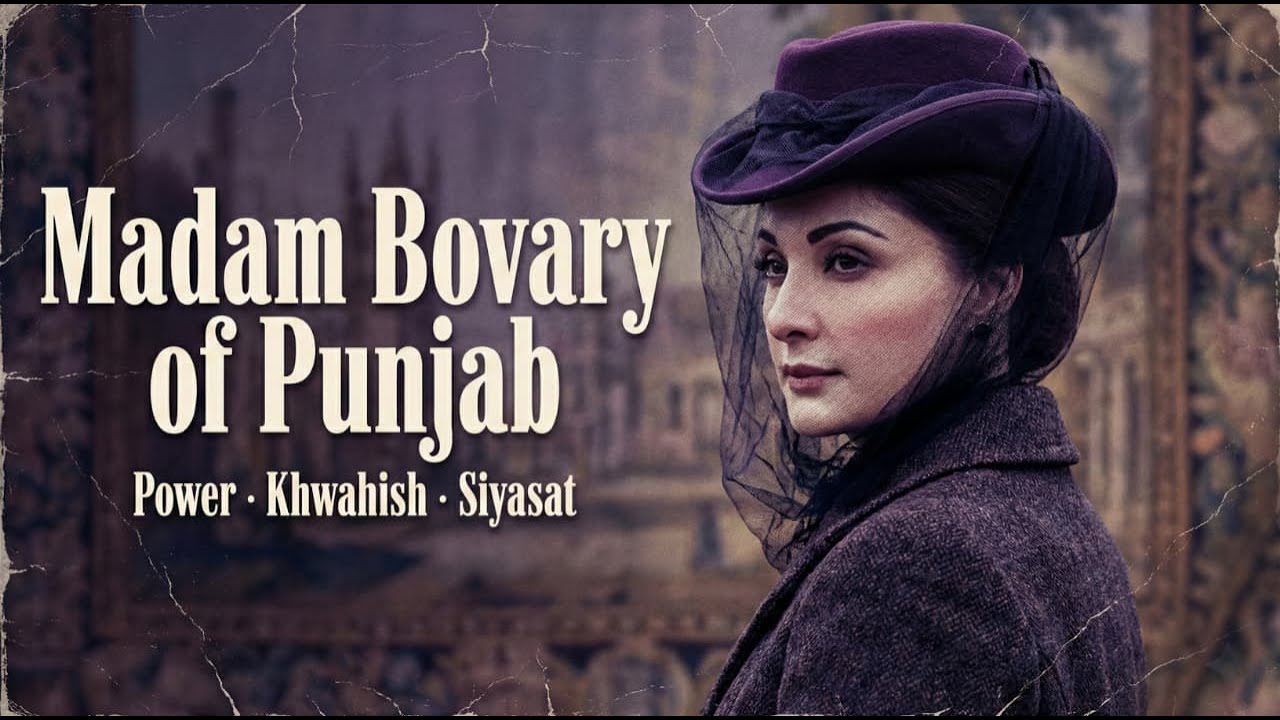Maryam Nawaz: Madame Bovary of Punjab