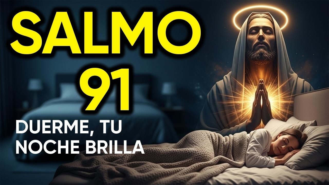Salmo 91 para Dormir en Paz — La Gloria de Dios Ilumina tu Oscuridad 💡🌑