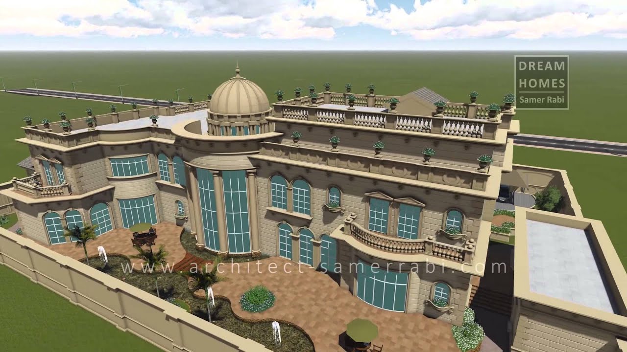 Luxurious Classic Estate  Full HD  فيلا فخمة كلاسيك - تصاميم فلل - أبوظبي