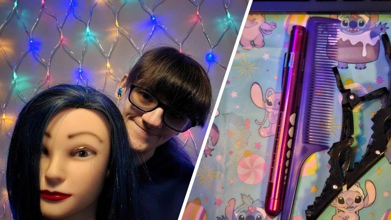Scalp check (on dolls head)