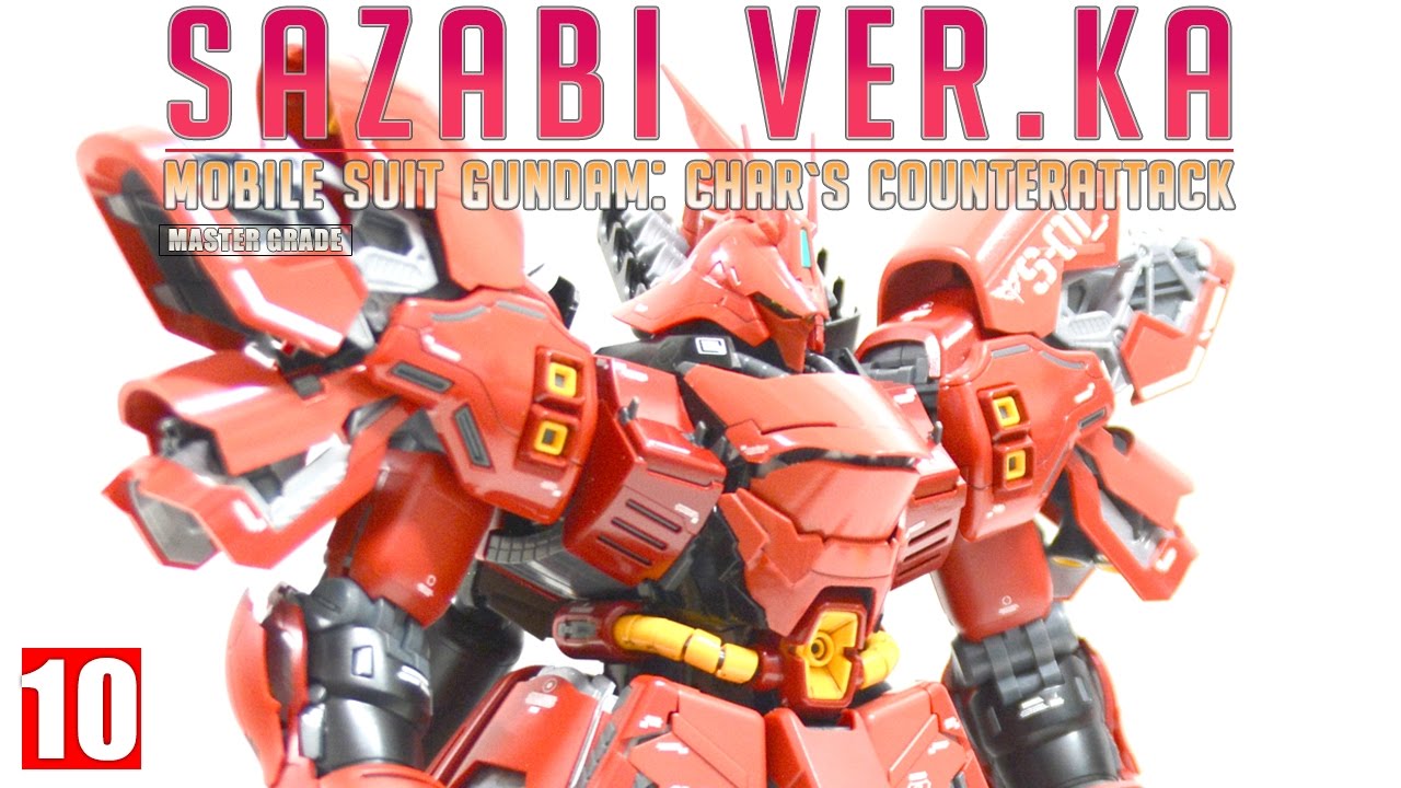 [REVIEW 2.0] MG 1/100 사자비 VER.KA / SAZABI VER.KA