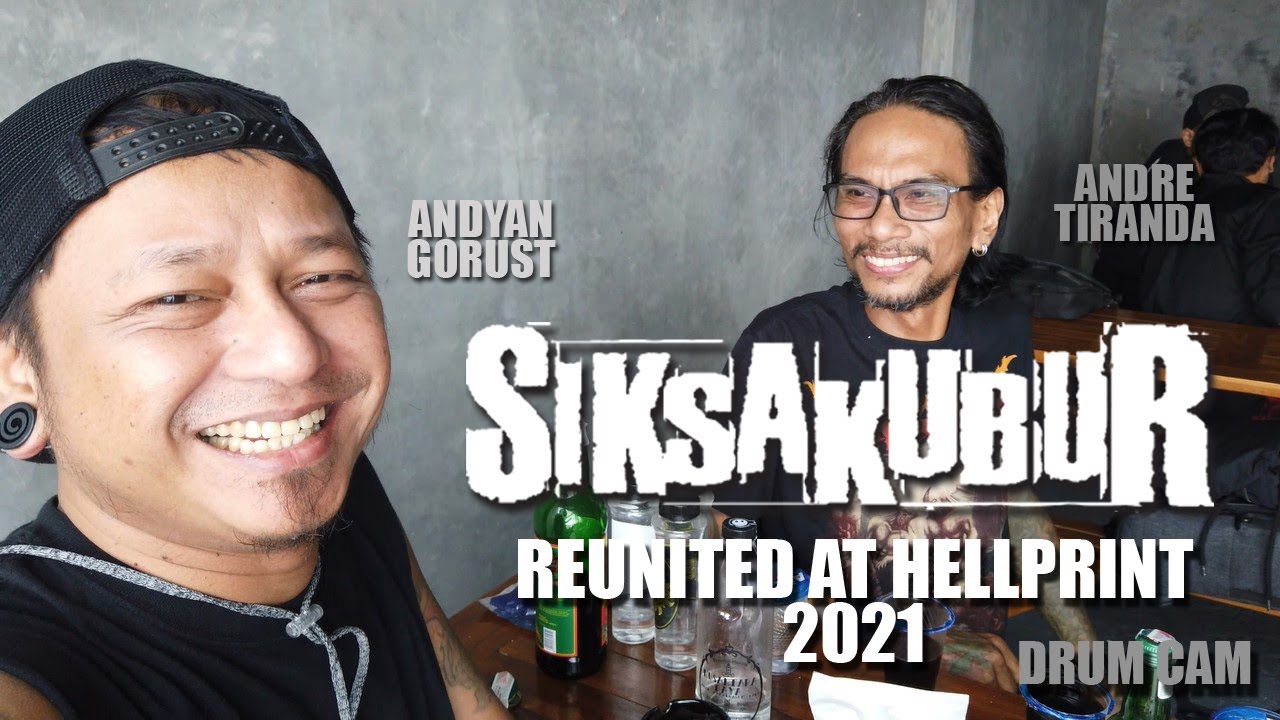 Andyan Gorust manggung lagi bareng Siksakubur - 2021