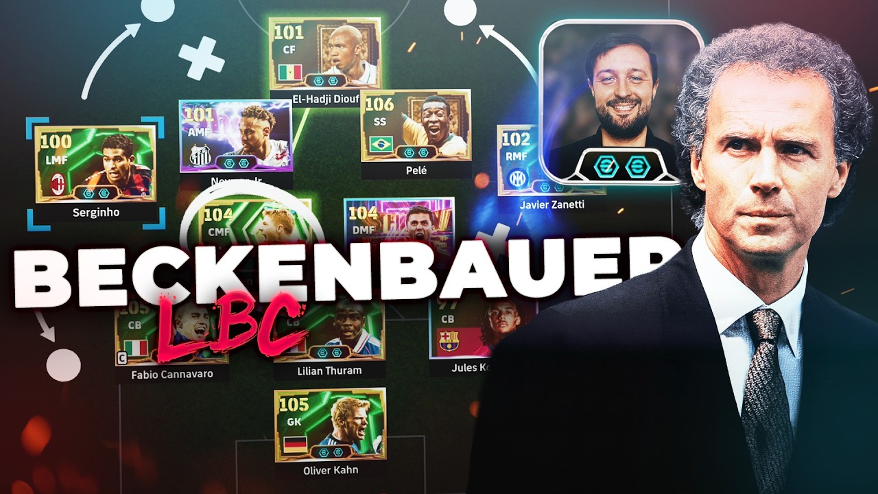 New BECKENBAUER broke my opponents in eFootball