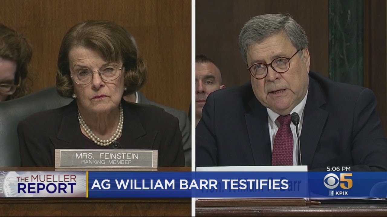 CA Senators Grill Attorney General Barr At Senate Testimony