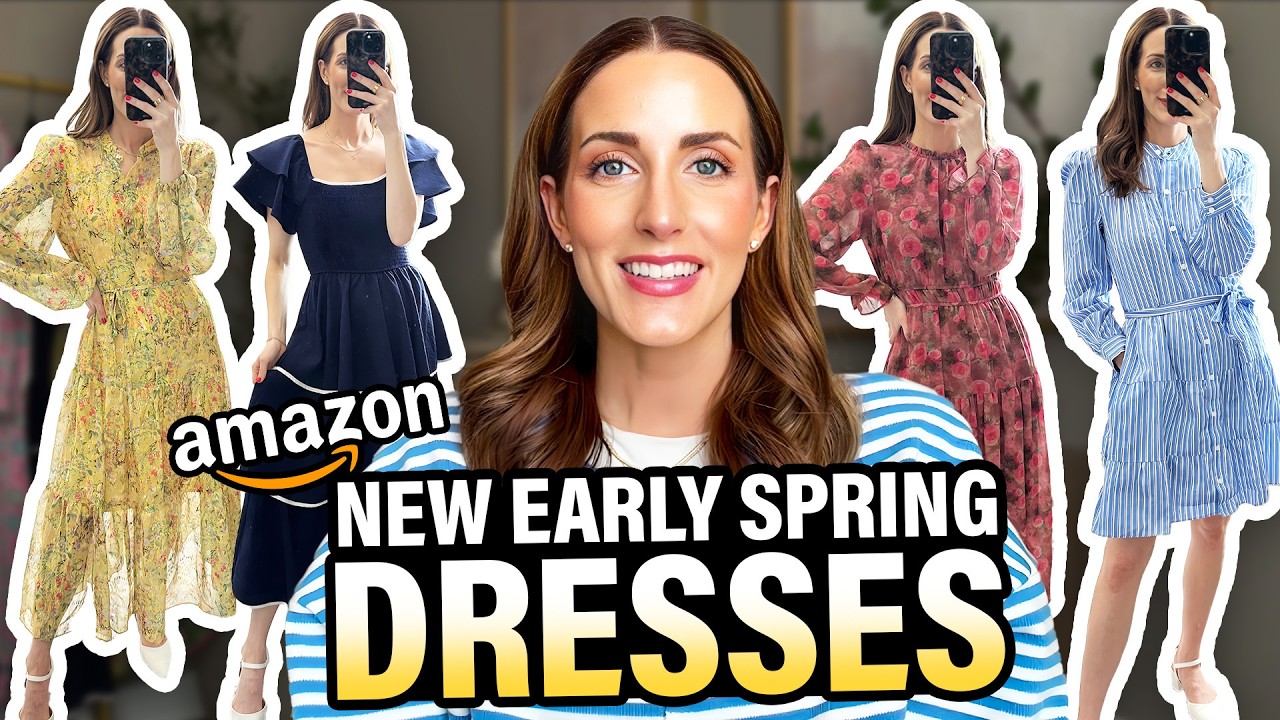 The Prettiest Early Spring Dresses on Amazon Right Now