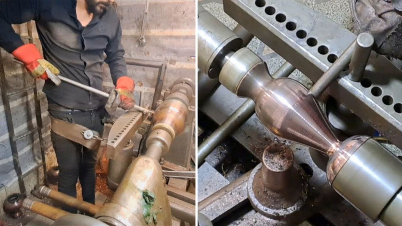From Copper Sheet to Stunning Art in 10 Minutes! (Persian Metalwork Mastery) ✨