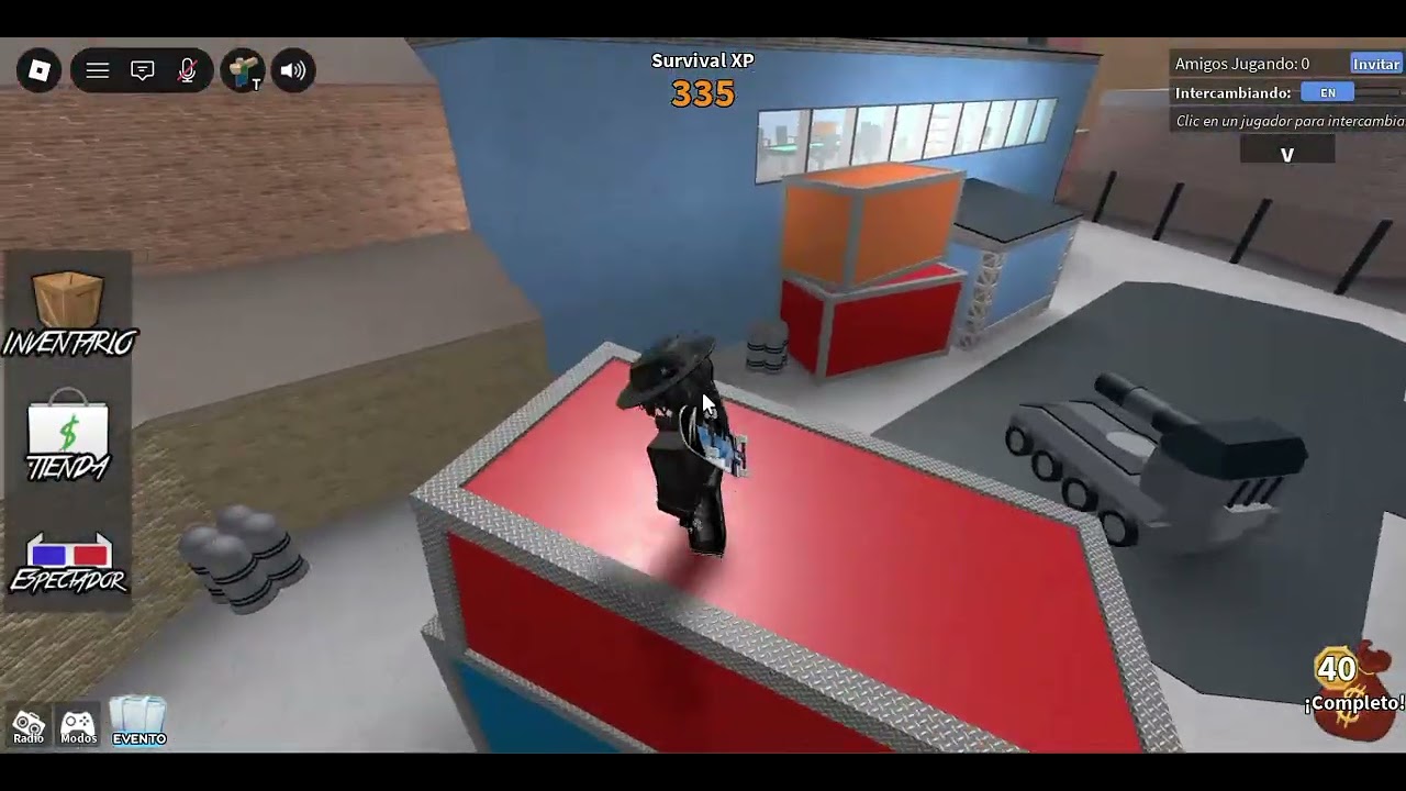 //Jugando Roblox parte 7//Murder Mystery 2 (1)//