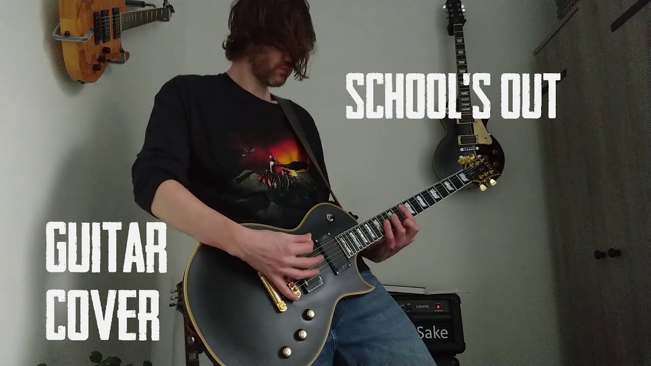 Alice Cooper - School's out - Guitar cover