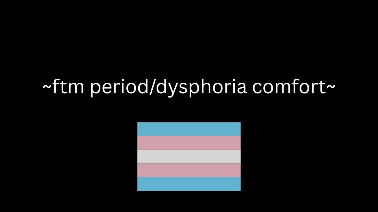 ftm period/dysphoria comfort [m4tm] [ASMR] [praise] [affirmations] [breathing]