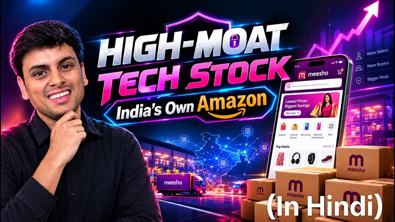India's Unique E-com Giant - Meesho Detailed Analysis | High-Moat Tech Stock | Simpli Stocks Hindi