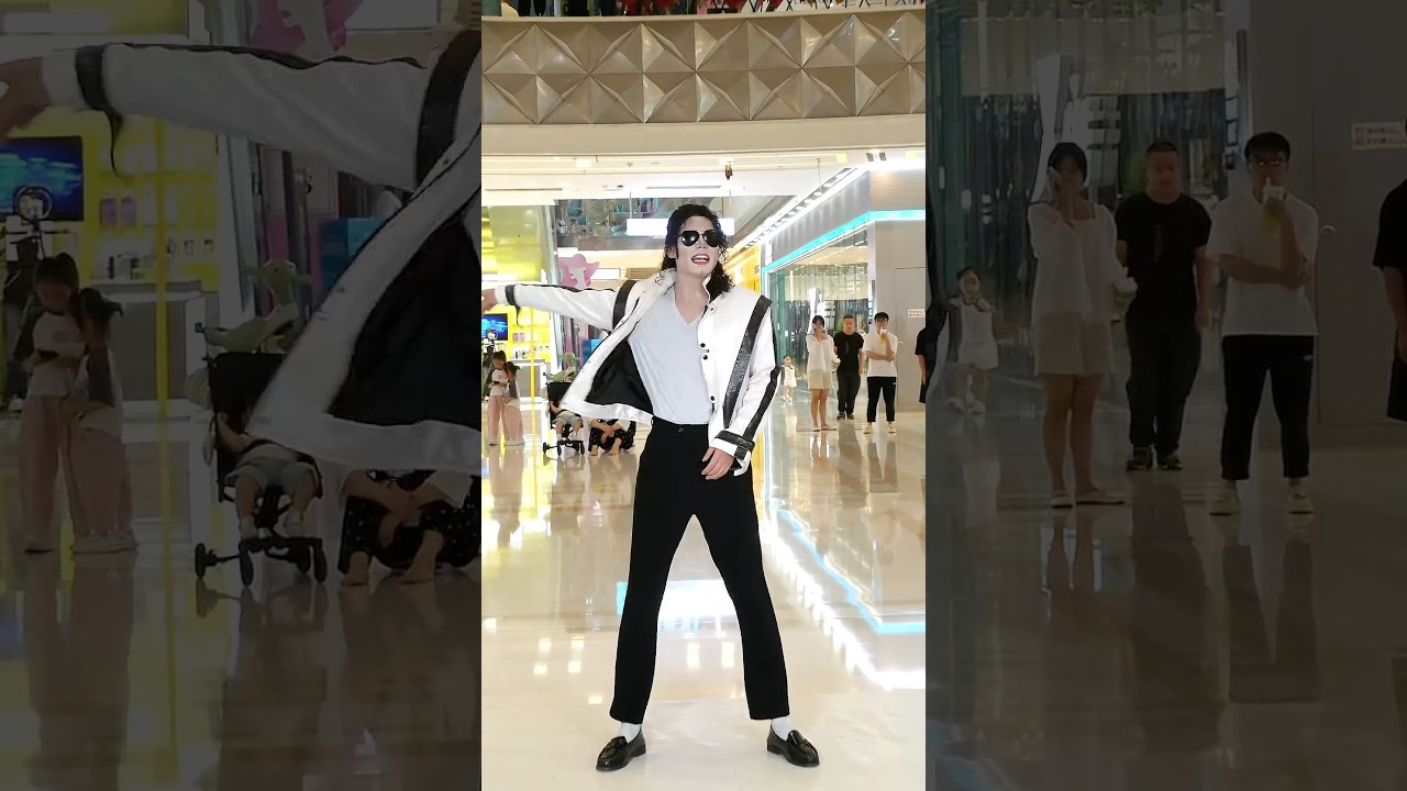 Thriller Alert! MJ's Iconic Moment#caijun #michaeljacksoncaijun#michael #mj #dance #moonwalk