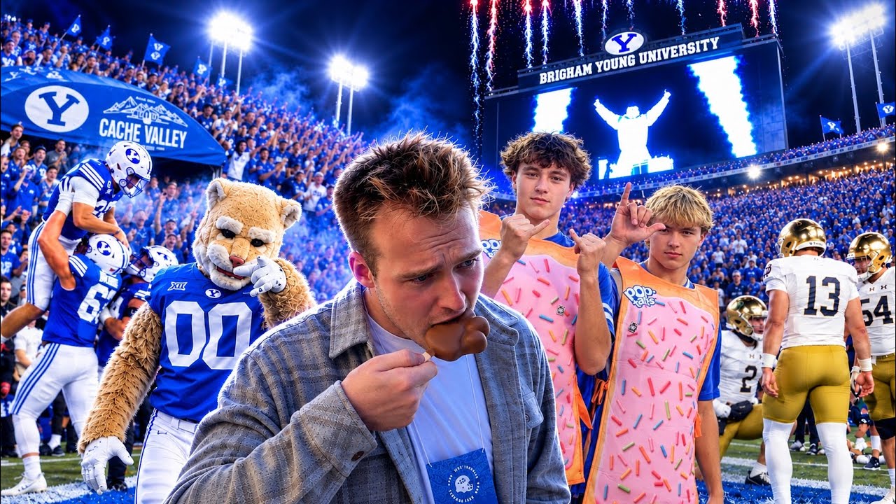 My INSANE Experience at BYU vs Notre Dame