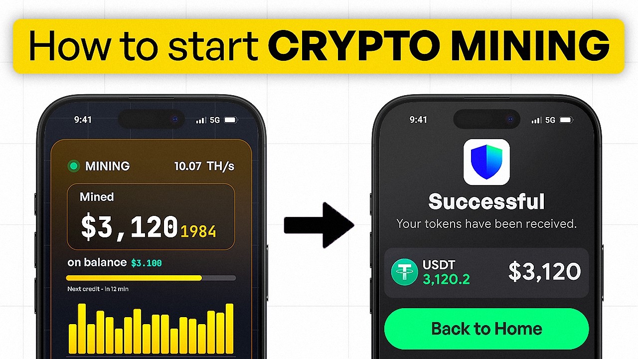 How to Start Mine Crypto and Follow the Results From Day One